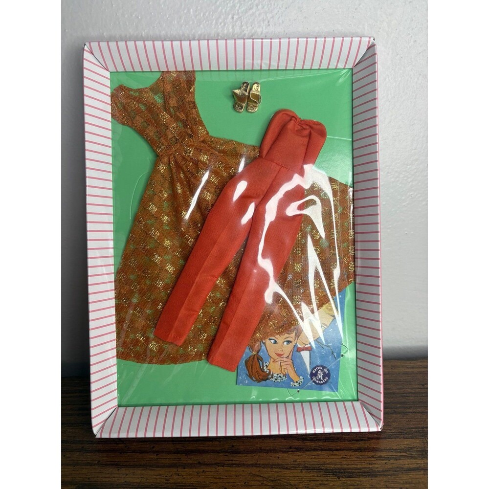 Lets Play BARBIE Fashion 1963  DINNER AT EIGHT #946 Reproduction LE 2011 NRFP